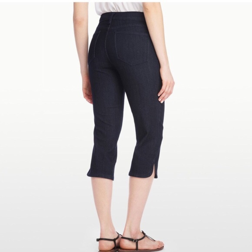 NYDJ Original Slimming Fit Crop Jeans Dark wash